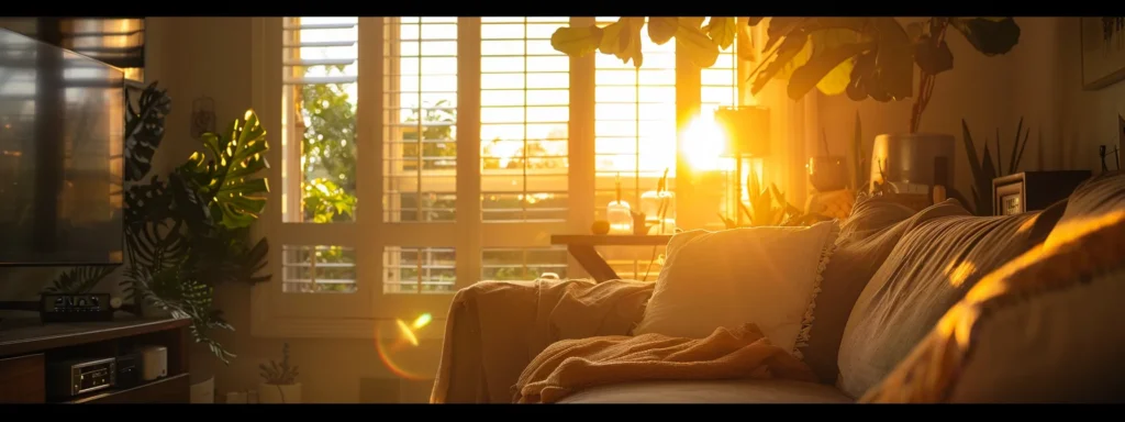 a cozy living room with a shining hvac system and clean air filters in modesto, ca.